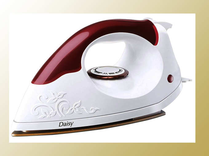 Morphy Richards Daisy 1000-Watt Dry Iron (White)