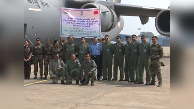कोरोनाः मेडिकल सप्लाई लेकर चीन उड़ा वायु सेना का सी-17 ग्लोबमास्टर