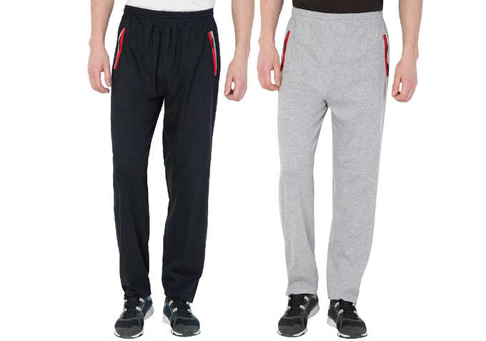 Fflirtygo Men&#39;s Cotton Track Pants