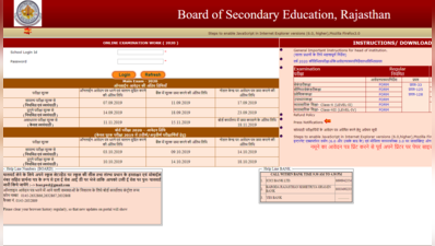 RBSE 10th Admit Card 2020: राजस्थान बोर्ड ने जारी किए 10वीं के ऐडमिट कार्ड, यहां करें डाउनलोड