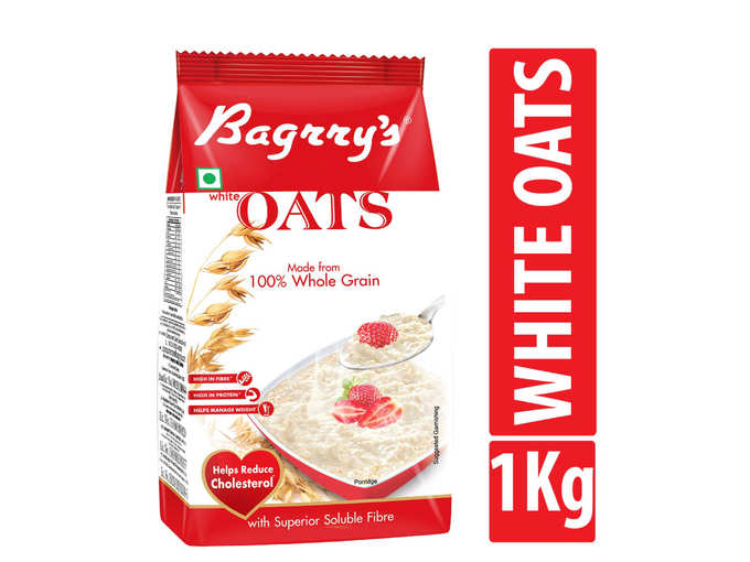 Bagrry&#39;s White Oats 1kg Pouch