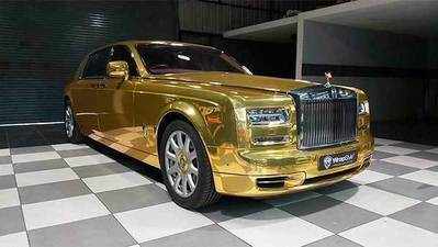 Gold Rolls Royce: ಚಿನ್ನದ ರೋಲ್ಸ್‌ ರಾಯ್ಸ್‌ನ್ನು ಬಾಡಿಗೆಗೆ ಪಡೆಯಬೇಕೇ..?ಹೇಗೆ ಗೊತ್ತಾ..?