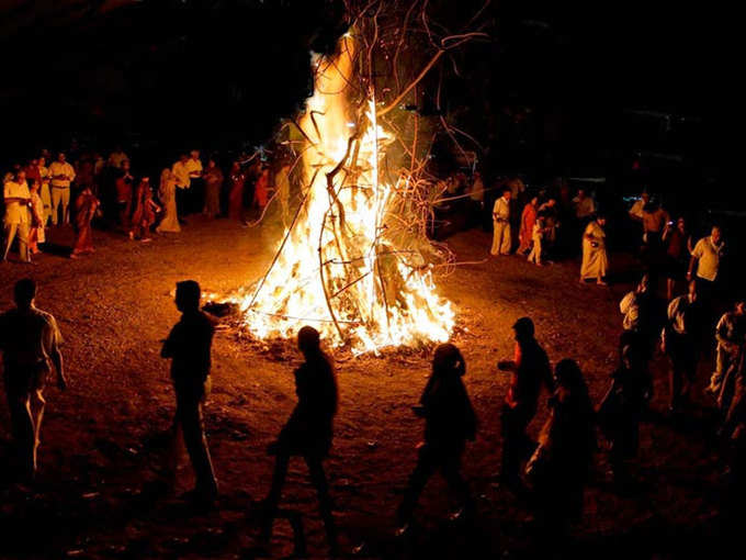 ​उर्वरित राज्यातील होळी