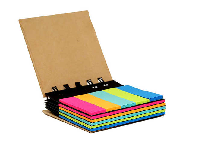 THE STATIONER Spiral Bound Sticky Notes and Flags