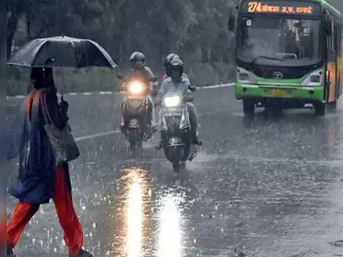 दिल्ली में बारिश