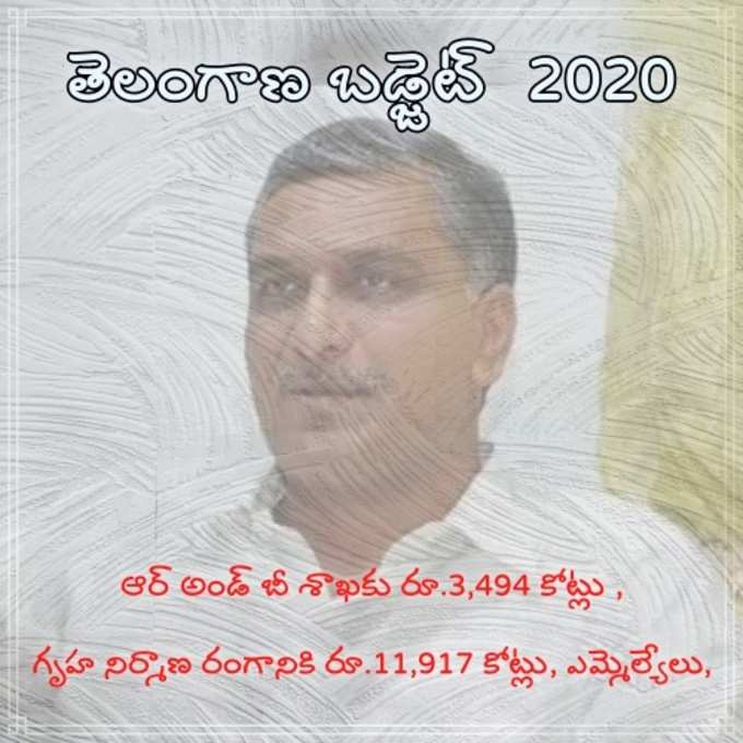 తెలంగాణ బడ్జెట్‌ 2020-21: ముఖ్యాంశాలు ఇవే