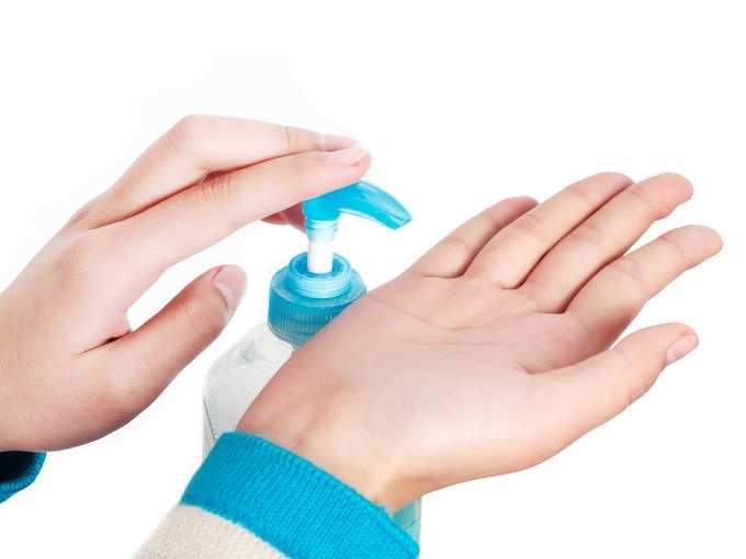 How to use hand sanitizer