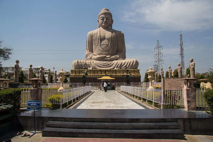 80 ಅಡಿ ಎತ್ತರದ ಬುದ್ಧನ ಪ್ರತಿಮೆ