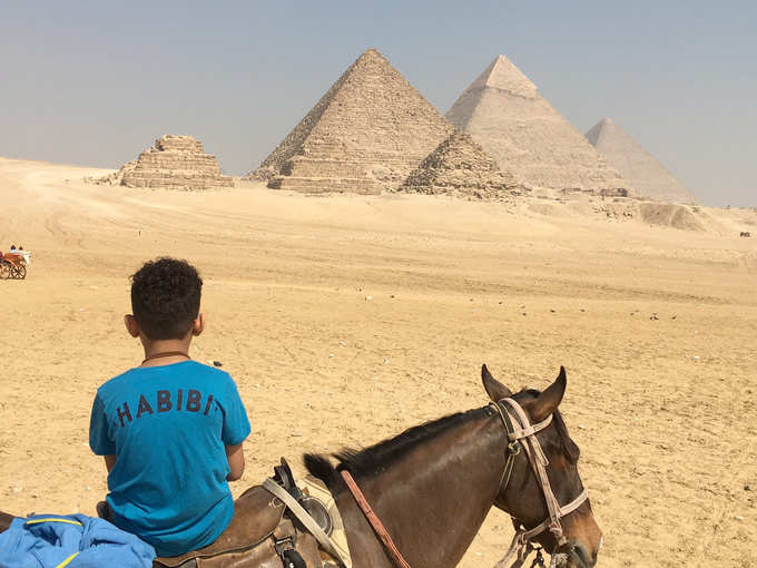 गीजा के पिरामिड, मिस्र