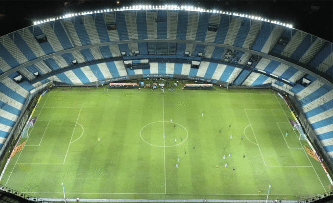 ऐसा था अर्जेंटीना में एक फुटबॉल मैच का दृश्य