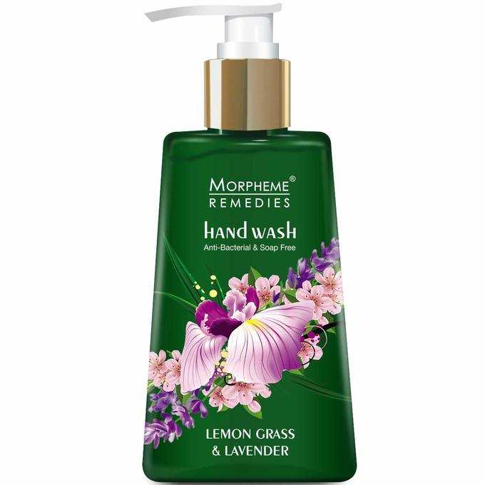 Morpheme Remedies Hand Wash Lemongrass & Lavender, Anti Bacterial, 250ml - Soap Free Handwash