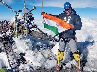 ದಾಖಲೆಗಳ ಸತ್ಯರೂಪ; ಲಿಮ್ಕಾ ಪಟ್ಟಿಗೆ ಬೆಂಗಳೂರಿನ ಪರ್ವತಾರೋಹಿ