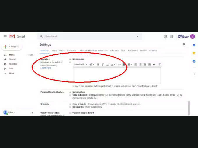 जीमेल ऐप पर ऐसे ऐड करें सिग्नेचर