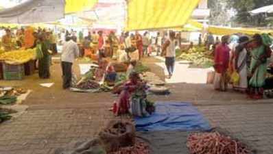 ಮುಂಡಗೋಡ ಸಂತೆಗೆ ಜನರೇ ಇಲ್ಲ