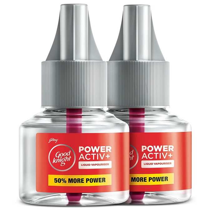 Good Knight Power Activ+, Mosquito Repellent Refill (Pack of 2)