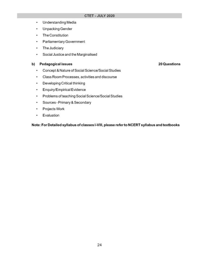 CTET Syllabus Page 9