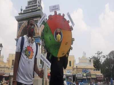 ಕೊರೊನಾ ವೈರಸ್ ಬಗ್ಗೆ ಜಾಗೃತಿ ಮೂಡಿಸಲು ರಸ್ತೆಗಿಳಿದ ಗೂಗಲ್‌ ಕ್ರೋಮ್‌..!