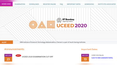 UCEED Exam Cut Off 2020: आईआईटी बॉम्बे ने जारी की कट ऑफ, यहां देखें