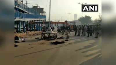 दिल्ली में कोरोना वायरस: शाहीन बाग खाली, पुलिस ने टेंट हटा सड़क खाली करवाई