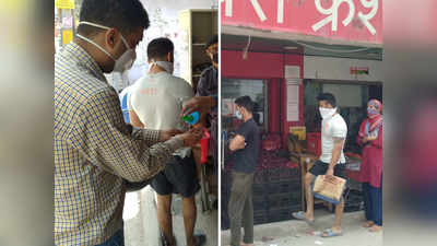 कोरोना: लॉकडाउन और खौफ में दिल्ली ऐसे कर रही जरूरी शॉपिंग