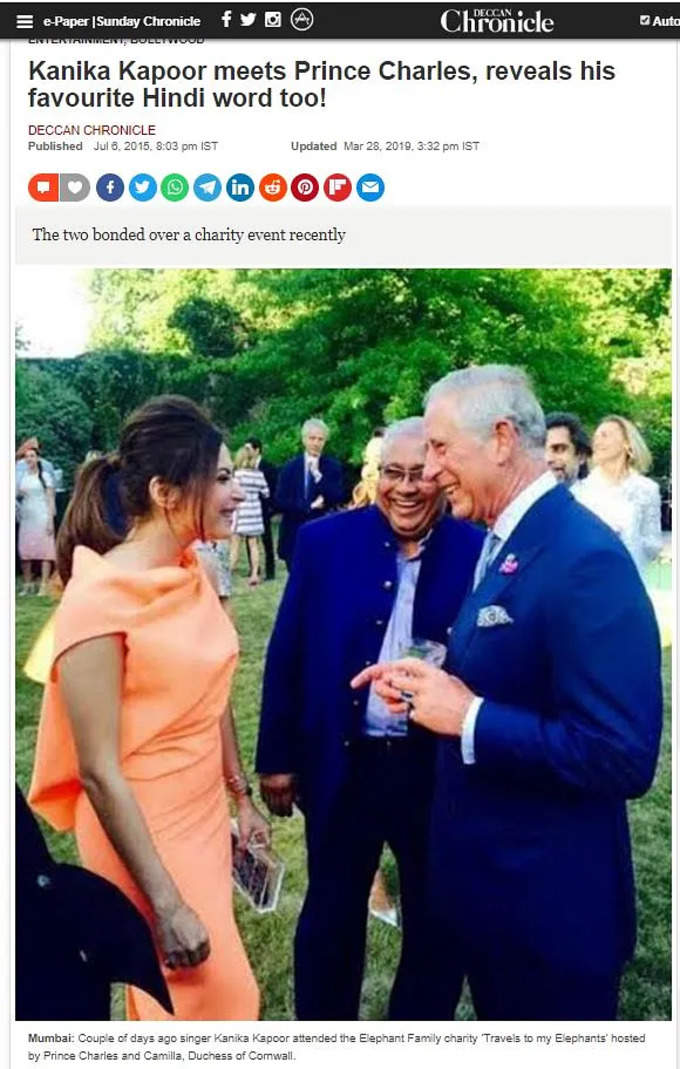 kanika meets prince charles