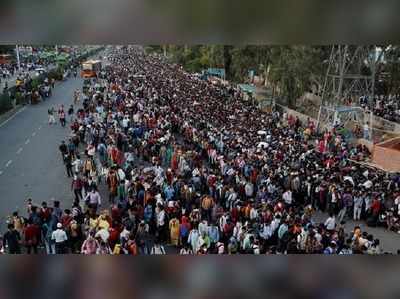 ഉറങ്ങിക്കിടക്കുന്നവരെ ബസുകളിൽ യുപി അതിർത്തിയിൽ തള്ളി; പലായനം കൃത്രിമമെന്ന് കപിൽ മിശ്ര