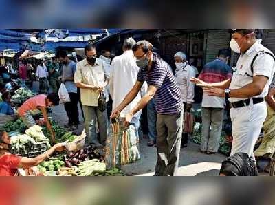 ইতালি-স্পেনের পরিণাম দেখুন, বাজারে সচেতনতার প্রচার পুলিশের