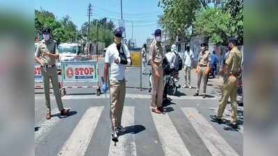 கை உடைந்தாலும் கடமைக் கைவிடாத காவலர்