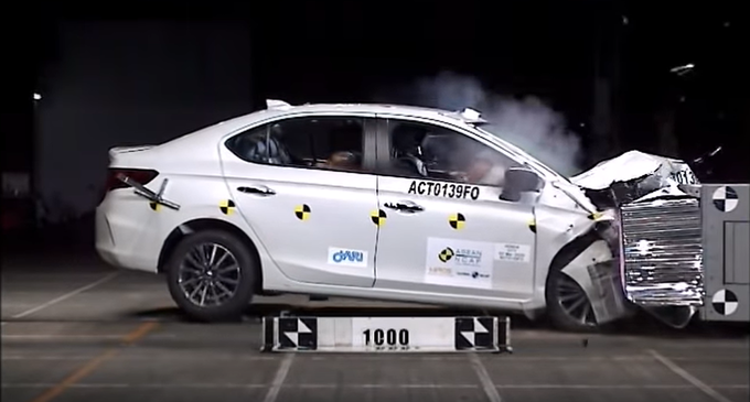 2020 Honda City Crash Test