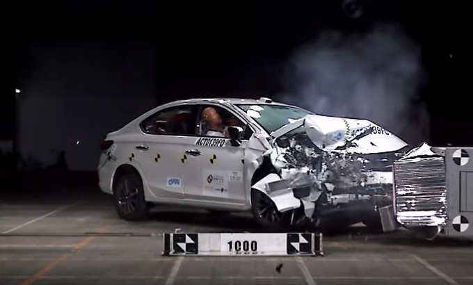 2020 Honda City Crash Test