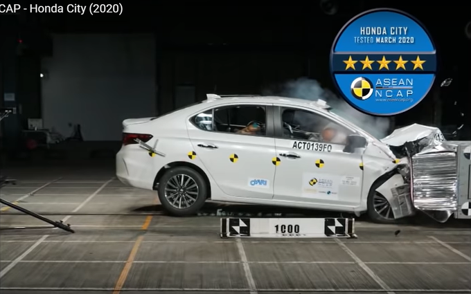 2020 Honda City Crash Test