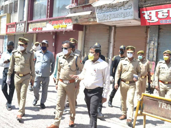 ​लॉकडाउन के दौरान पुलिस प्रशासन मुस्तैद