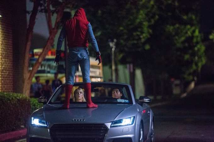 Audi car in Homecoming