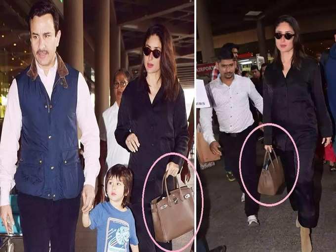 Hermès Birkin ब्राउन लेदर बॅग