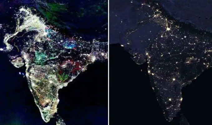 nasa fake image of india diwali- கோப்புப்படம்