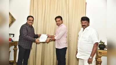 KTR: క‌రోనాపై యుద్ధం.. భారీ విరాళం అందించిన ఆదిత్య మ్యూజిక్