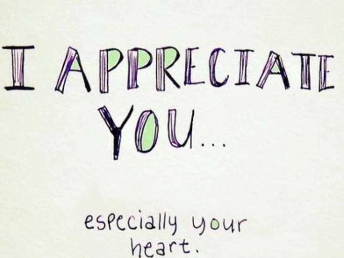 I Appreciate You