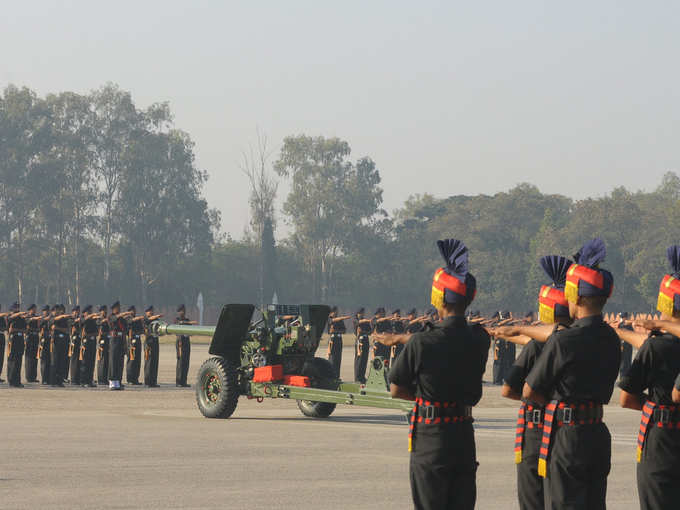 105MM फील्ड गन्स भी हुईं इस्तेमाल