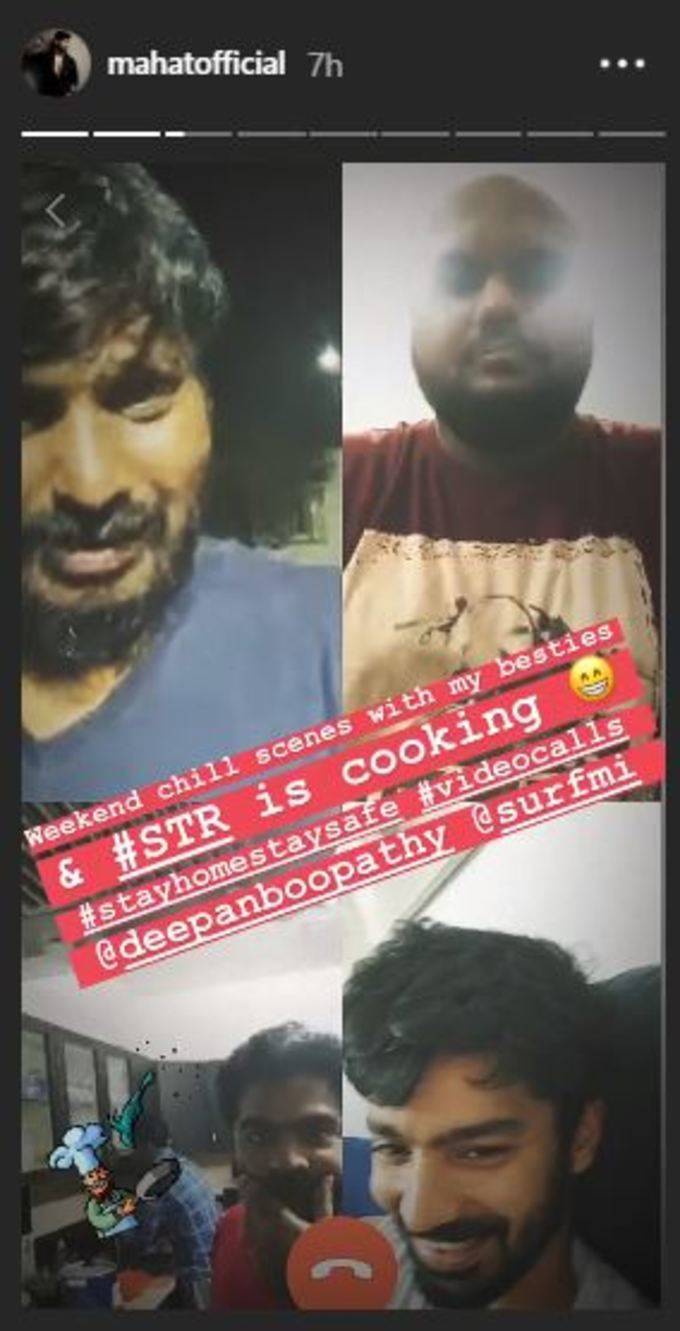 Simbu is Cooking