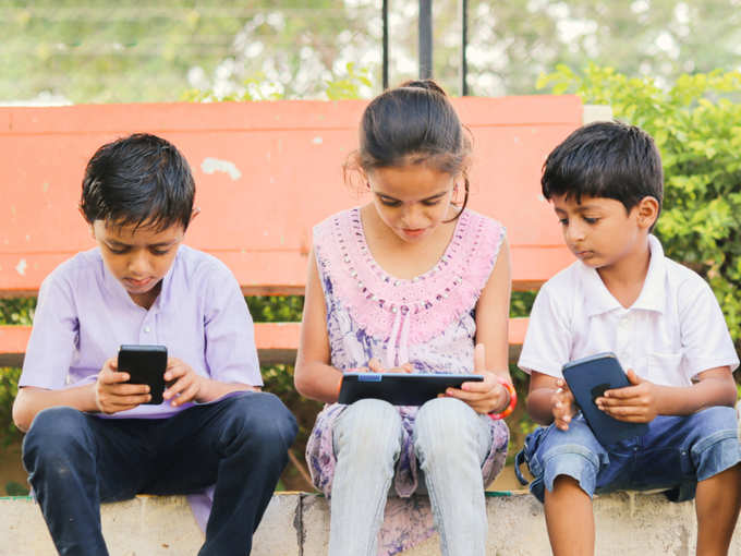 phone addiction in kids