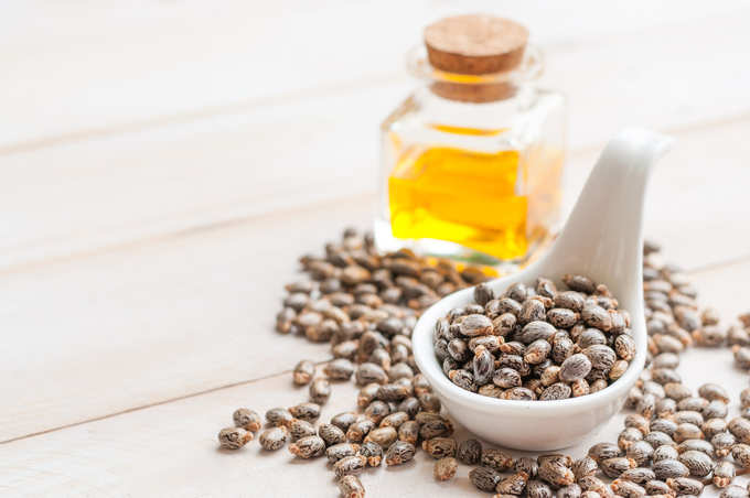 Castor oil with beans