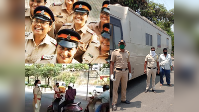 तपती गर्मी में ड्यूटी कर रहे पुलिसवाले, केतन रावल ने सड़क पर लगवा द‍िए 15 वैनिटी वैन