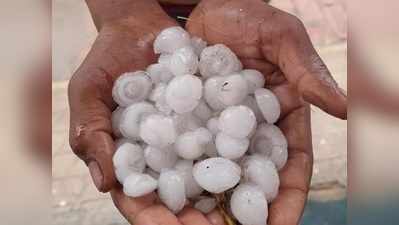बिहार में तेज बारिश, ओले गिरे, वज्रपात से एक शख्स की मौत