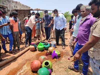 ಬಾಗಲಕೋಟೆಯ ಕಳ್ಳಭಟ್ಟಿ ಅಡ್ಡೆ ಮೇಲೆ ಪೊಲೀಸ್‌ ದಾಳಿ: 200ಲೀಟರ್ ಸಾರಾಯಿ ನಾಶ!