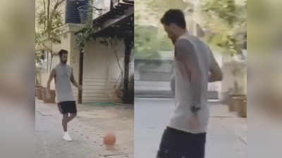 लॉकडाउन में क्रिकेट छोड़ बास्केटबॉल खेलते नजर आए लोकेश राहुल