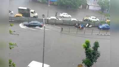 મુંબઈમાં ફરી શરુ થયો ધોધમાર વરસાદ, ઠેરઠેર પાણી ભરાતા જનજીવન ઠપ્પ