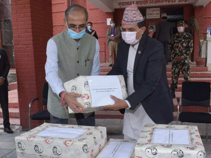 पड़ोसी नेपाल को भेजी 23 टन दवाई