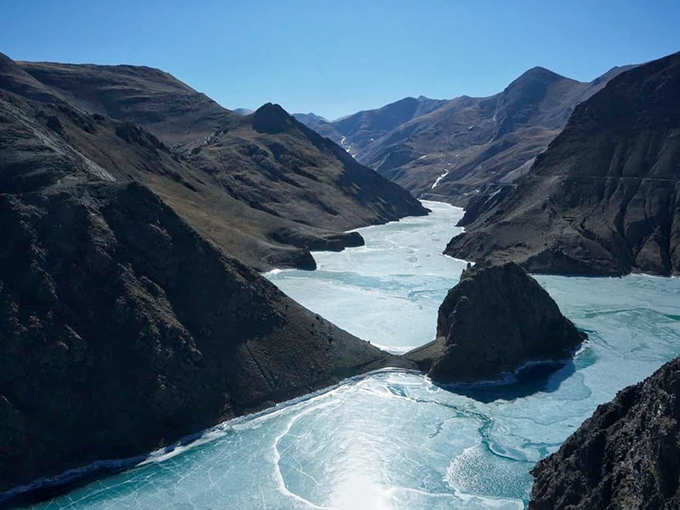 यमद्रोक झील, तिब्बत