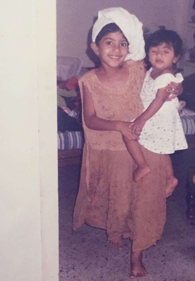 Sai Palalvi Childhood picture