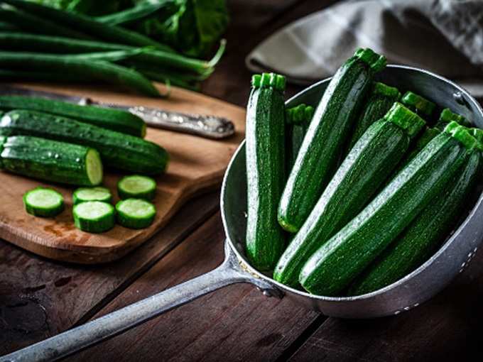 घोसाळे खाण्याचे फायदे (Zucchini)